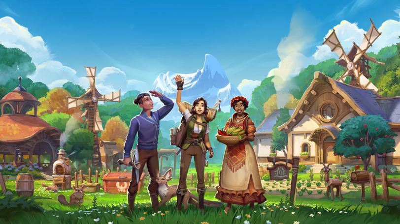 Palia Nintendo Switch Key Art