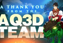 AdventureQuest 3D Offers Players Thanks In The Form Of System Updates And In-Game Goodies