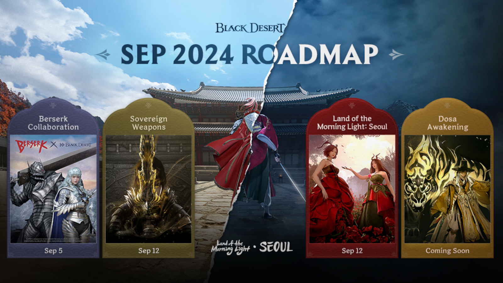 Black Desert Online September Roadmap Key