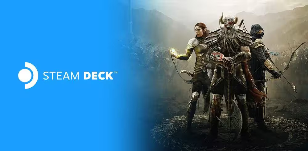 elder scrolls online steam deck playable