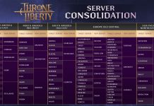 Find Your New Home: Throne And Liberty Releases Server Merger List Resulting In Only 25 Global Servers Remaining