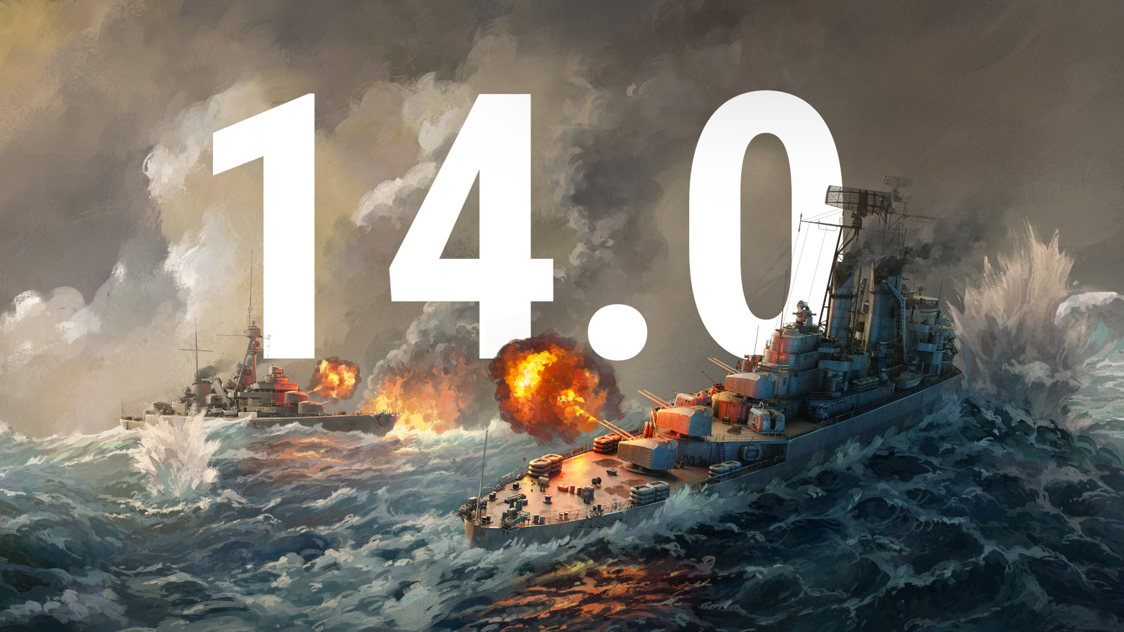 World Of Warships 14-0 Update