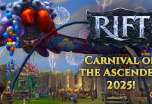 Time For Ascendeds To Celebrate 14 Years Of Rift In This Year's Carnival Of The Ascended