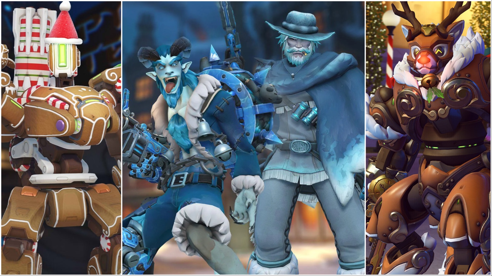 OW2 Winter Wonderland skins